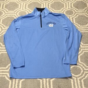 UNC Champion University North Carolina Tar Heels 1/4 Zip Pullover Size Medium